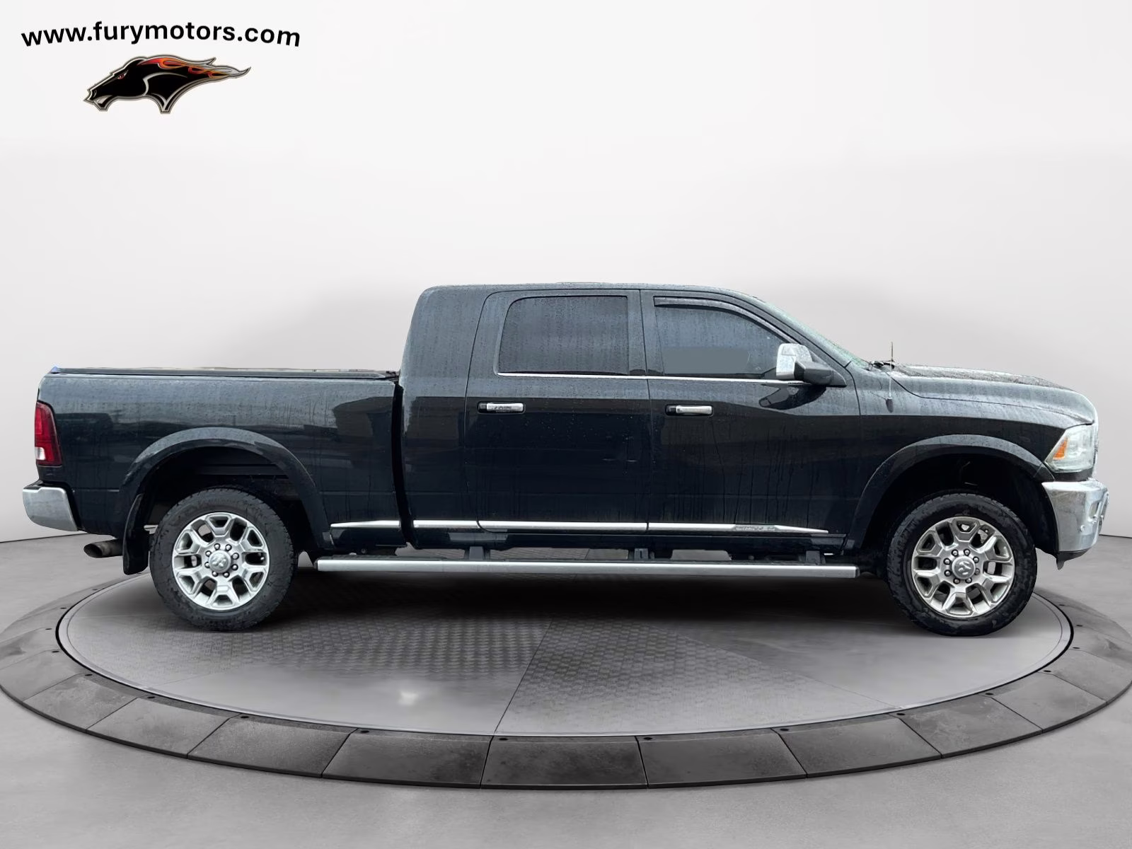 2016 Brilliant Black Crystal Pearlcoat Ram 2500 Laramie Longhorn 4X4 Truck