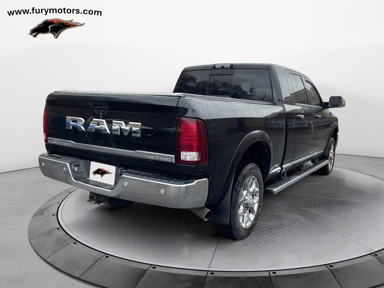 2016 Brilliant Black Crystal Pearlcoat Ram 2500 Laramie Longhorn 4X4 Truck
