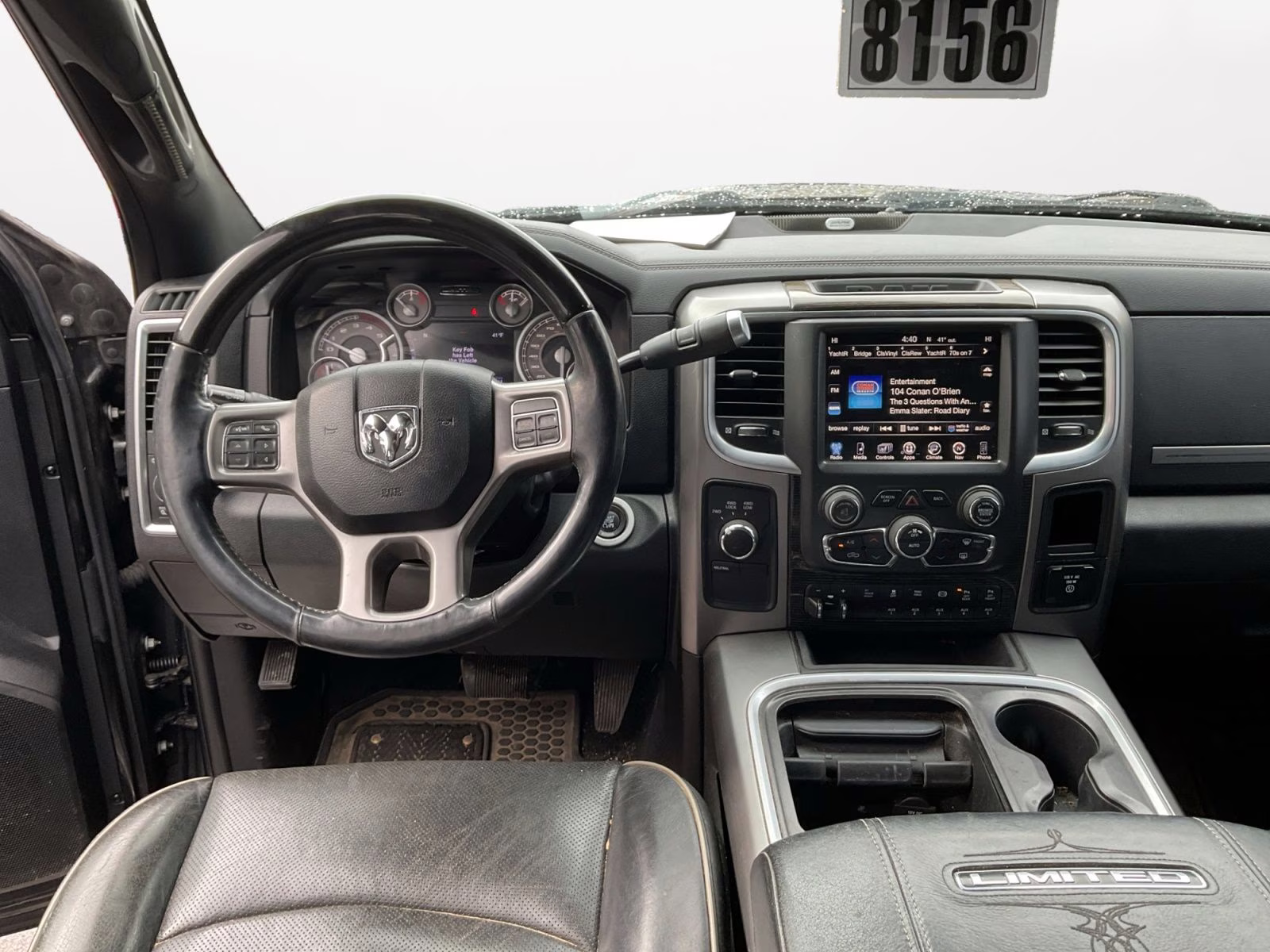 2016 Brilliant Black Crystal Pearlcoat Ram 2500 Laramie Longhorn 4X4 Truck