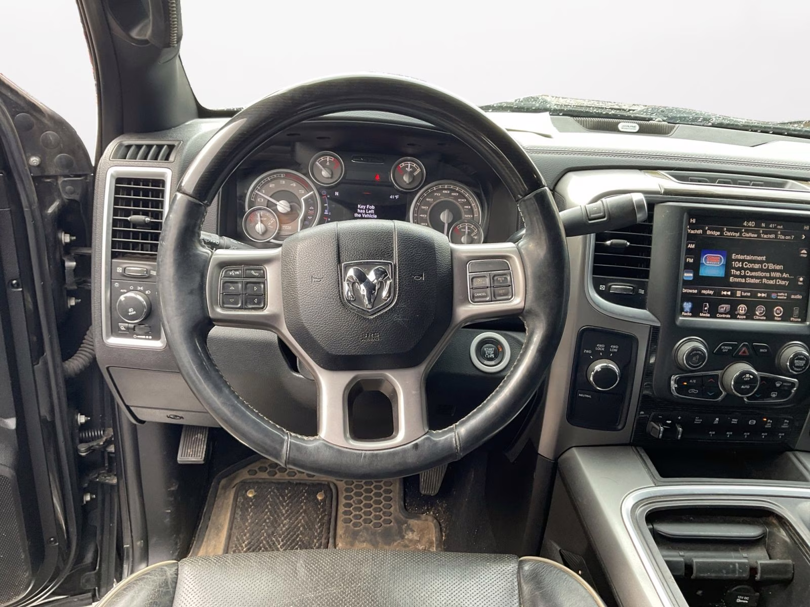 2016 Brilliant Black Crystal Pearlcoat Ram 2500 Laramie Longhorn 4X4 Truck