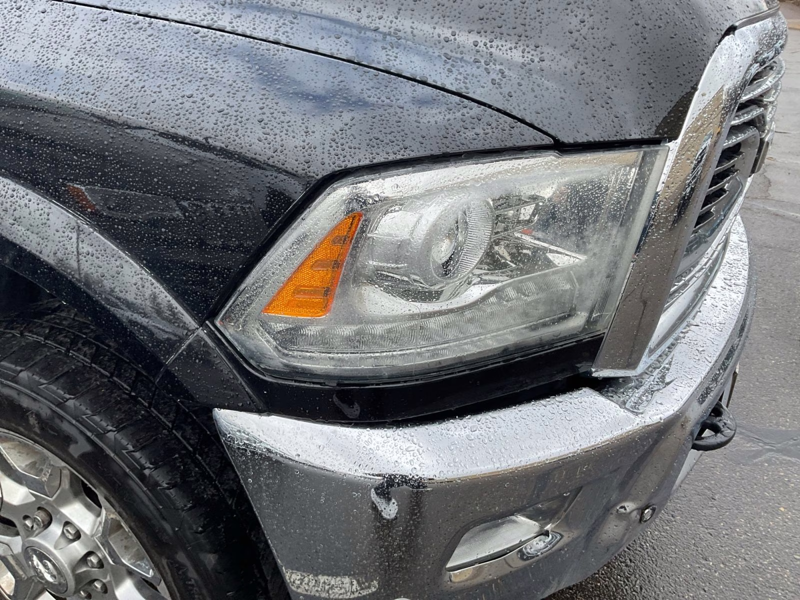 2016 Brilliant Black Crystal Pearlcoat Ram 2500 Laramie Longhorn 4X4 Truck