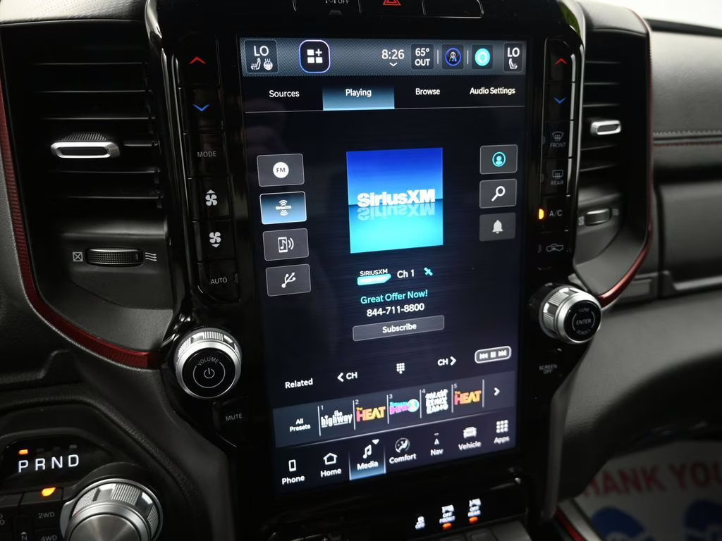 2025 Billet Silver Metallic Clearcoat Ram 1500 Rebel 4X4 Truck