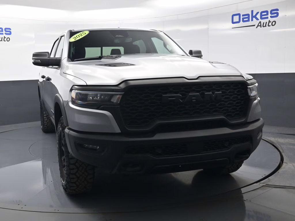 2025 Billet Silver Metallic Clearcoat Ram 1500 Rebel 4X4 Truck