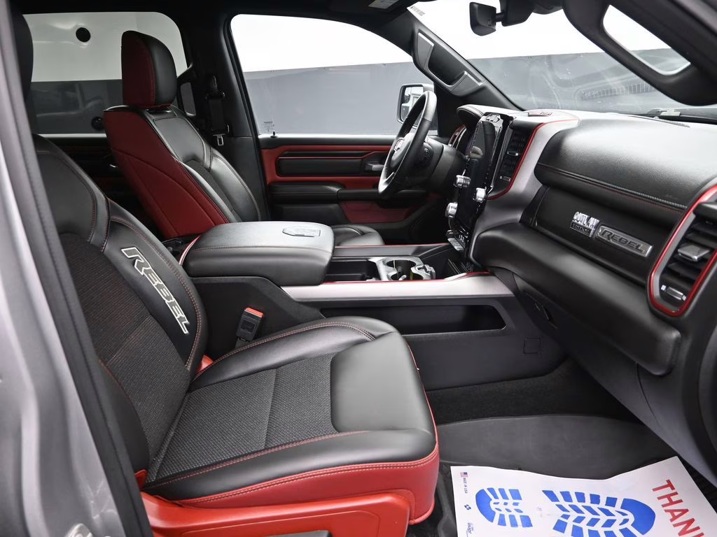 2025 Billet Silver Metallic Clearcoat Ram 1500 Rebel 4X4 Truck