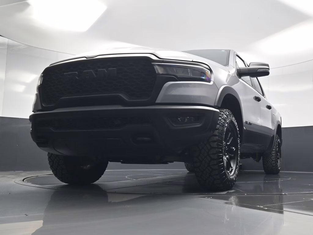 2025 Billet Silver Metallic Clearcoat Ram 1500 Rebel 4X4 Truck