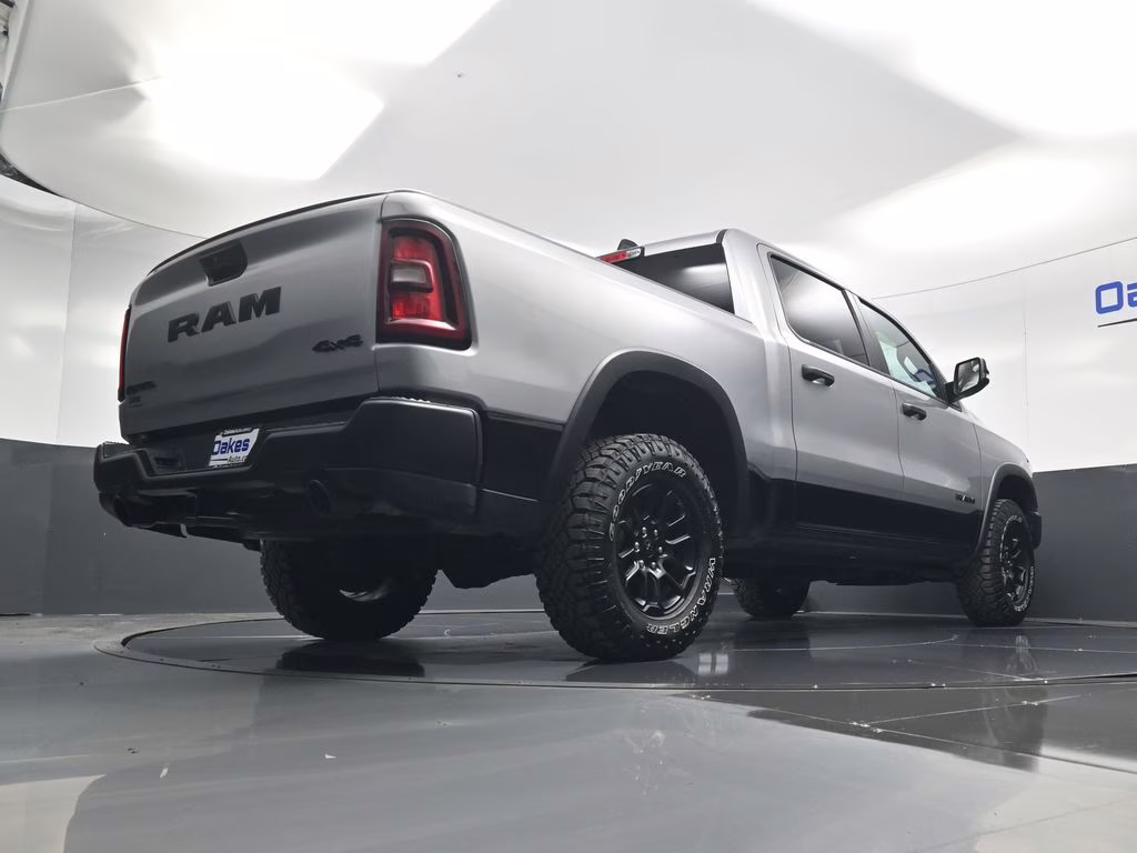 2025 Billet Silver Metallic Clearcoat Ram 1500 Rebel 4X4 Truck