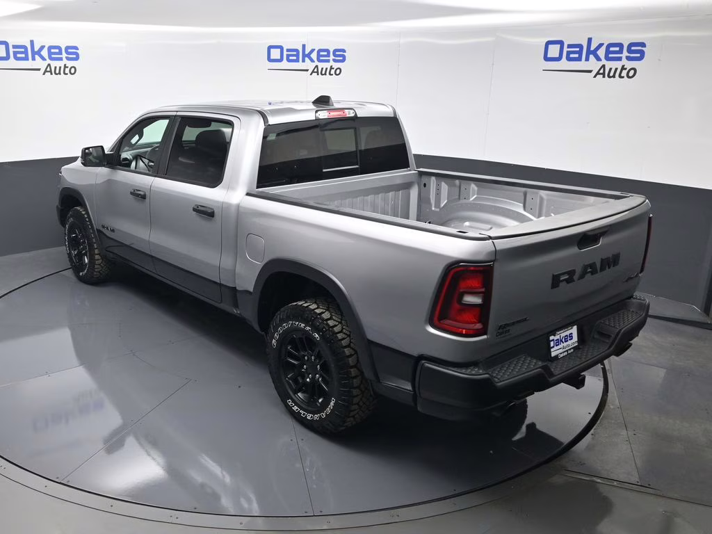 2025 Billet Silver Metallic Clearcoat Ram 1500 Rebel 4X4 Truck