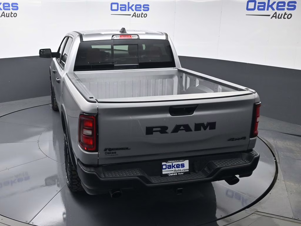 2025 Billet Silver Metallic Clearcoat Ram 1500 Rebel 4X4 Truck