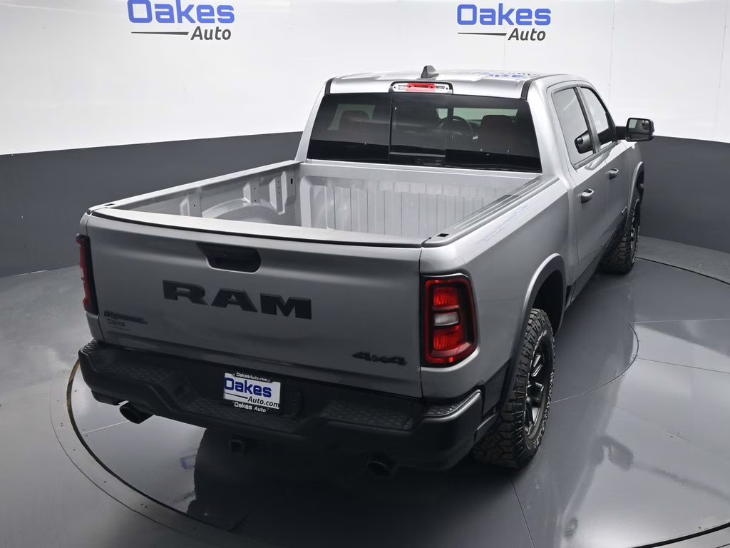 2025 Billet Silver Metallic Clearcoat Ram 1500 Rebel 4X4 Truck