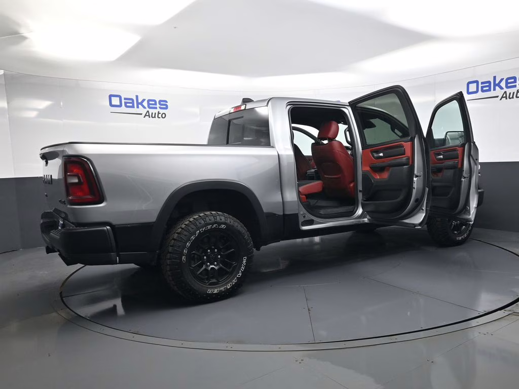 2025 Billet Silver Metallic Clearcoat Ram 1500 Rebel 4X4 Truck