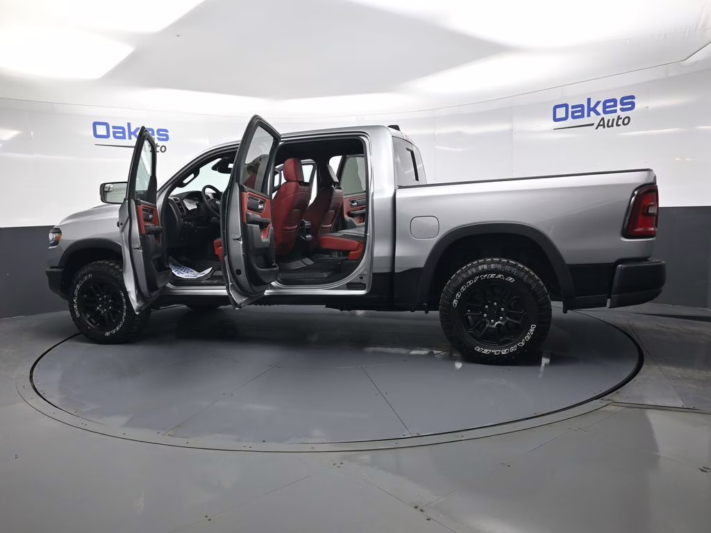 2025 Billet Silver Metallic Clearcoat Ram 1500 Rebel 4X4 Truck
