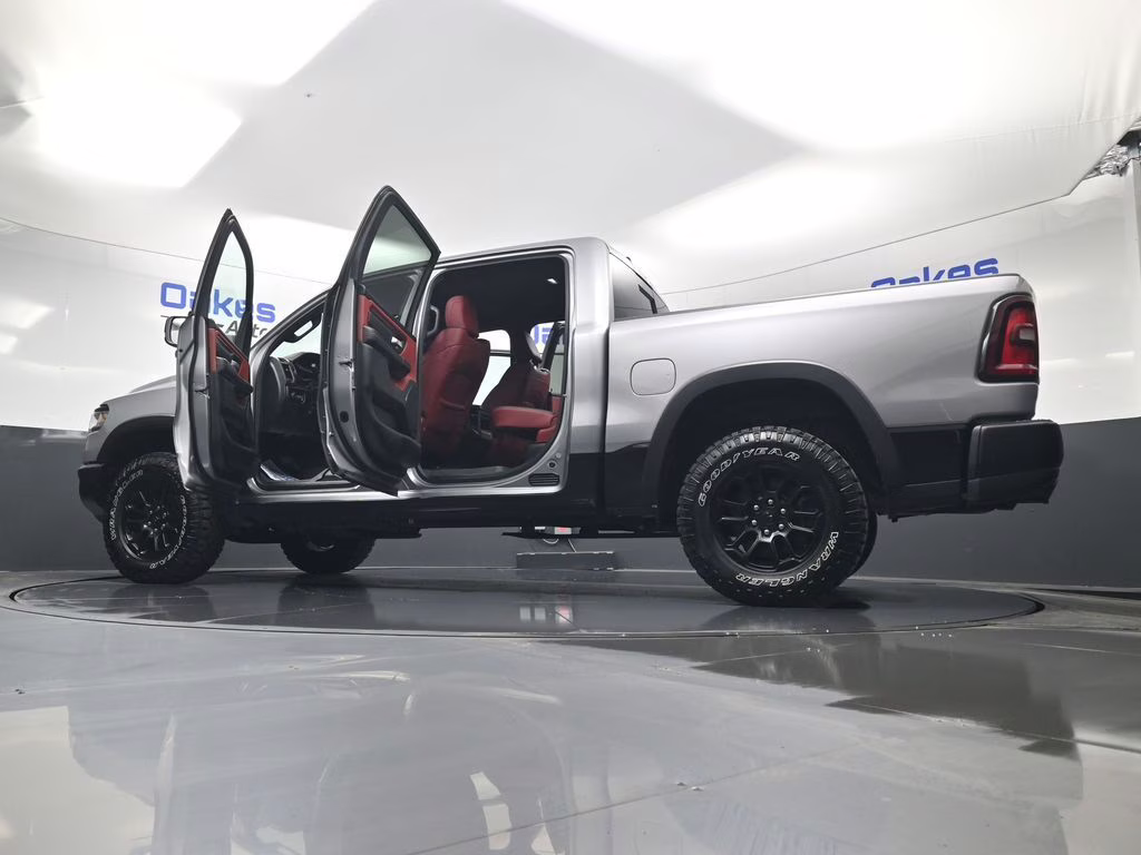 2025 Billet Silver Metallic Clearcoat Ram 1500 Rebel 4X4 Truck