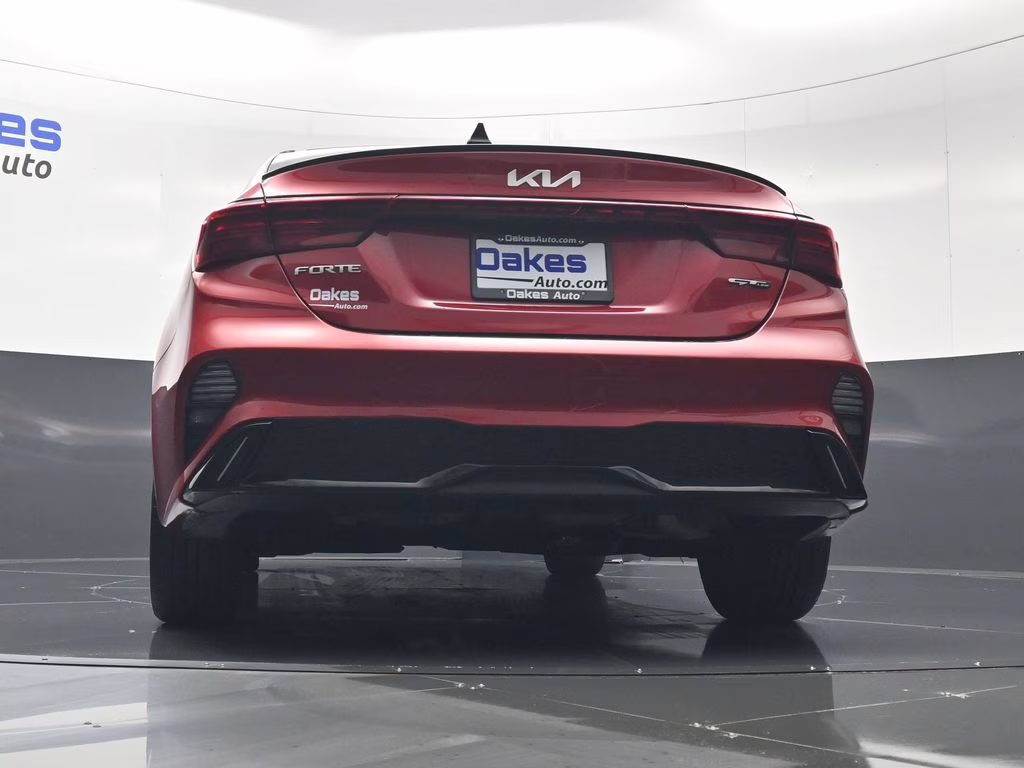 2024 Currant Red Kia Forte GT-Line FWD Sedan