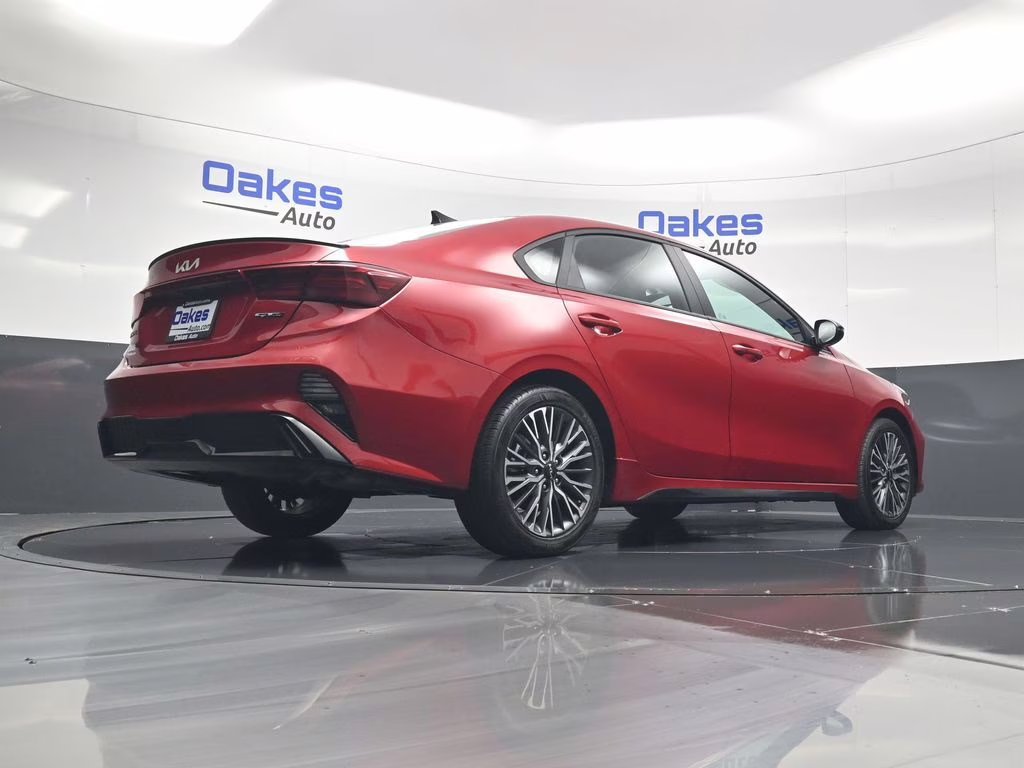 2024 Currant Red Kia Forte GT-Line FWD Sedan