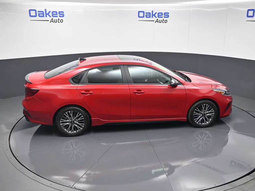 2024 Currant Red Kia Forte GT-Line FWD Sedan