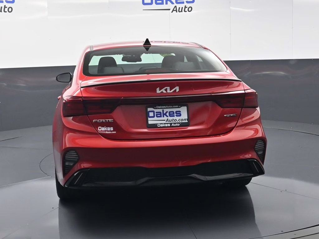 2024 Currant Red Kia Forte GT-Line FWD Sedan