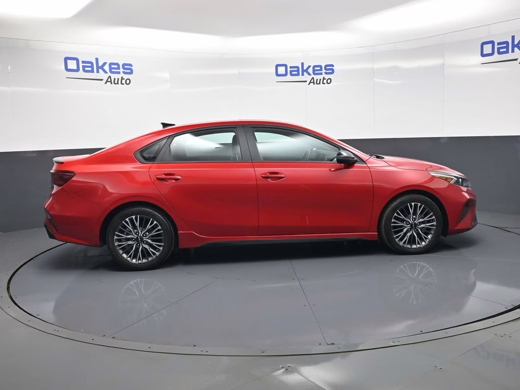 2024 Currant Red Kia Forte GT-Line FWD Sedan
