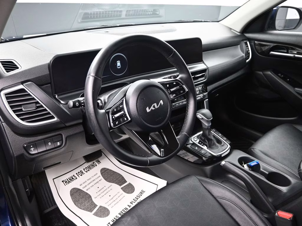2024 Dark Ocean Blue Kia Seltos EX AWD SUV