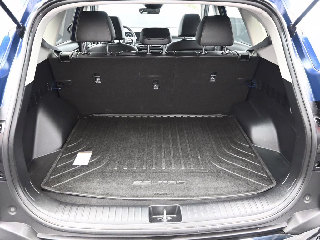 2024 Dark Ocean Blue Kia Seltos EX AWD SUV