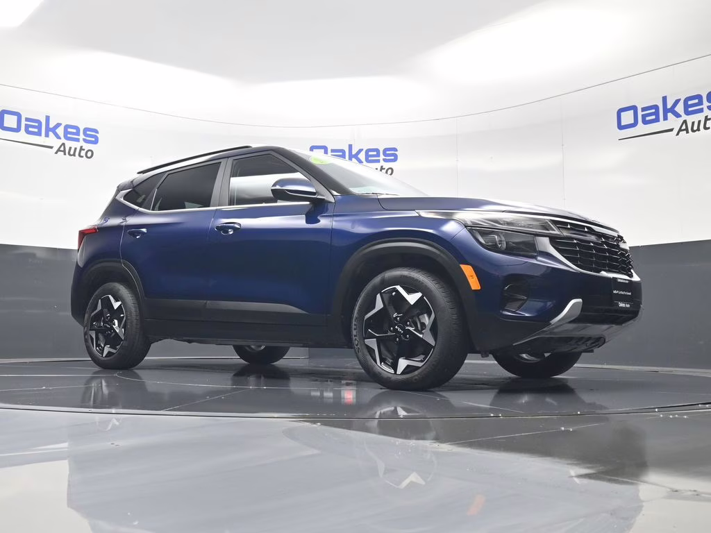 2024 Dark Ocean Blue Kia Seltos EX AWD SUV