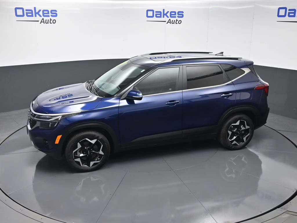 2024 Dark Ocean Blue Kia Seltos EX AWD SUV