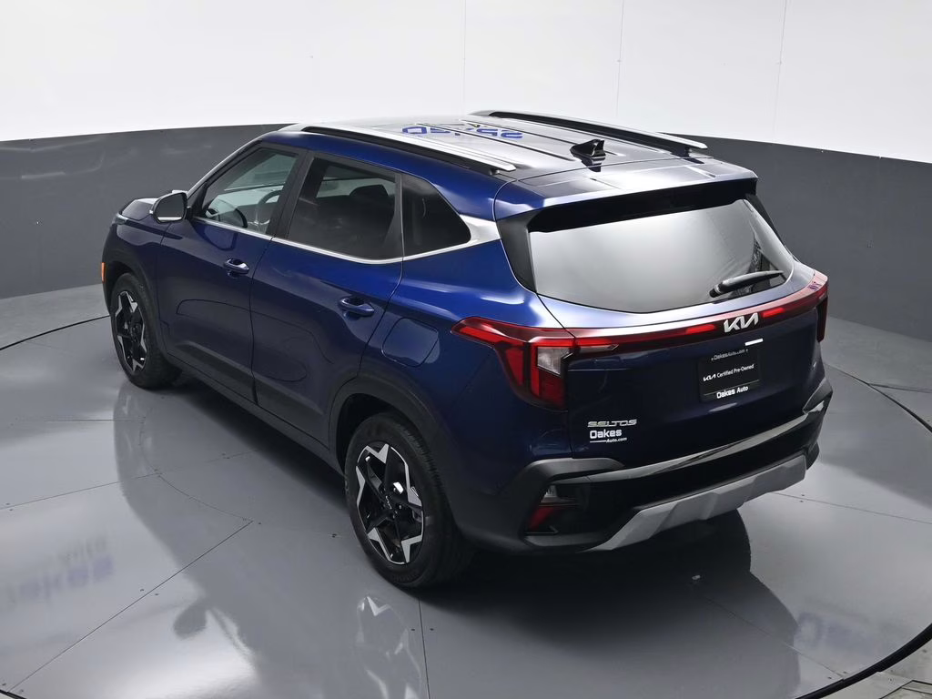 2024 Dark Ocean Blue Kia Seltos EX AWD SUV