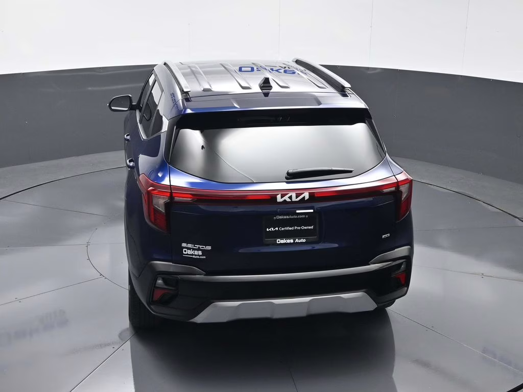 2024 Dark Ocean Blue Kia Seltos EX AWD SUV