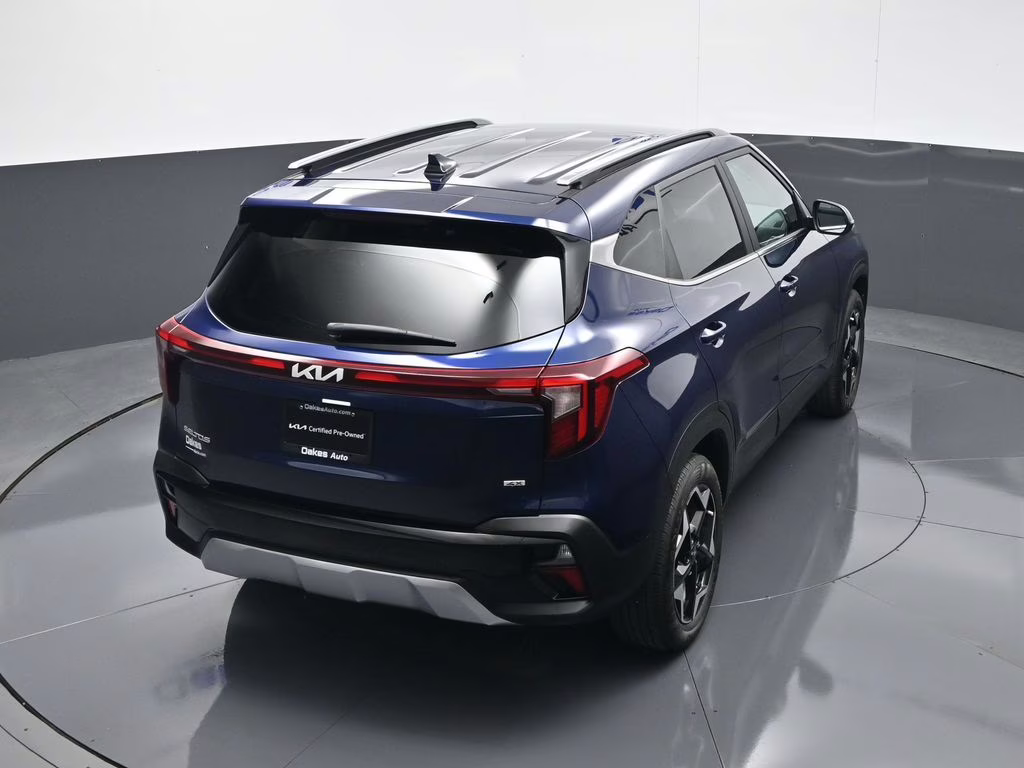 2024 Dark Ocean Blue Kia Seltos EX AWD SUV