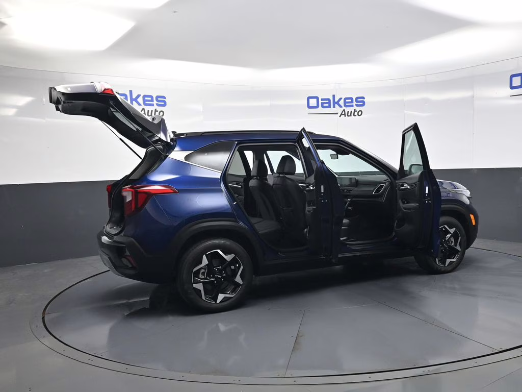 2024 Dark Ocean Blue Kia Seltos EX AWD SUV