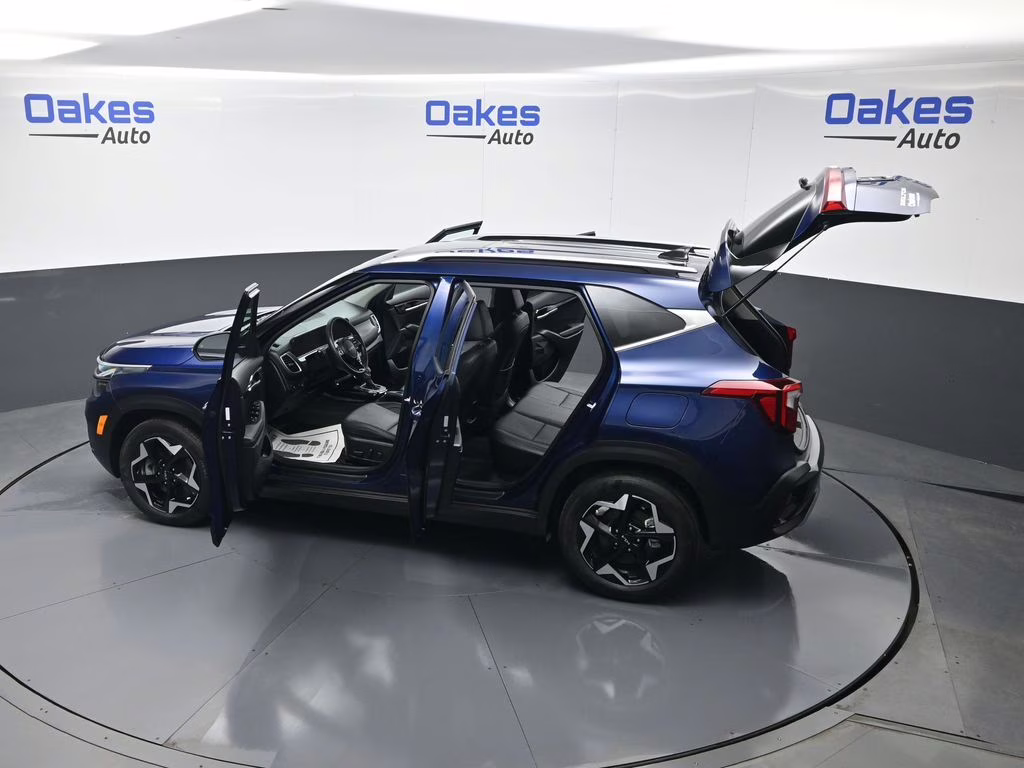 2024 Dark Ocean Blue Kia Seltos EX AWD SUV