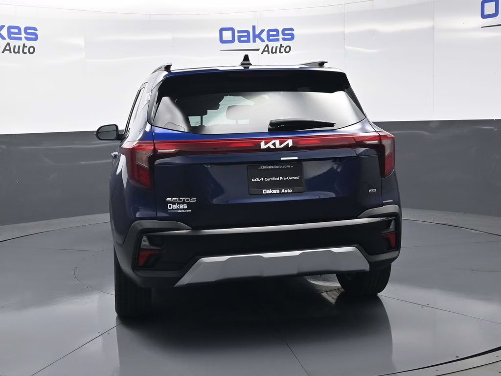 2024 Dark Ocean Blue Kia Seltos EX AWD SUV