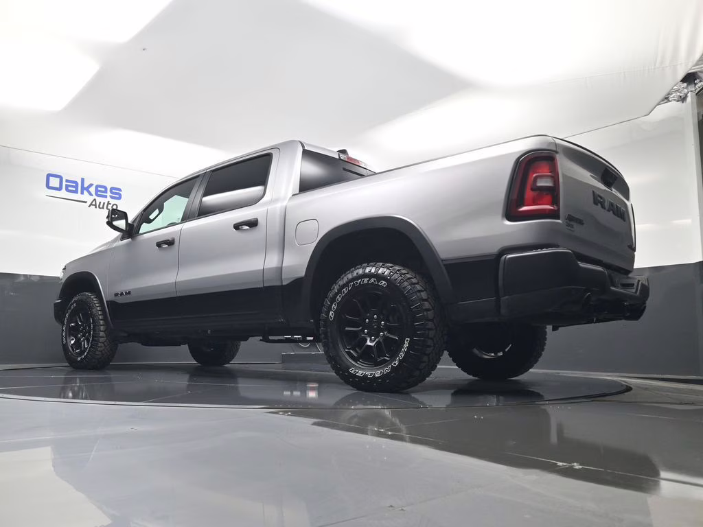 2025 Billet Silver Metallic Clearcoat Ram 1500 Rebel 4X4 Truck