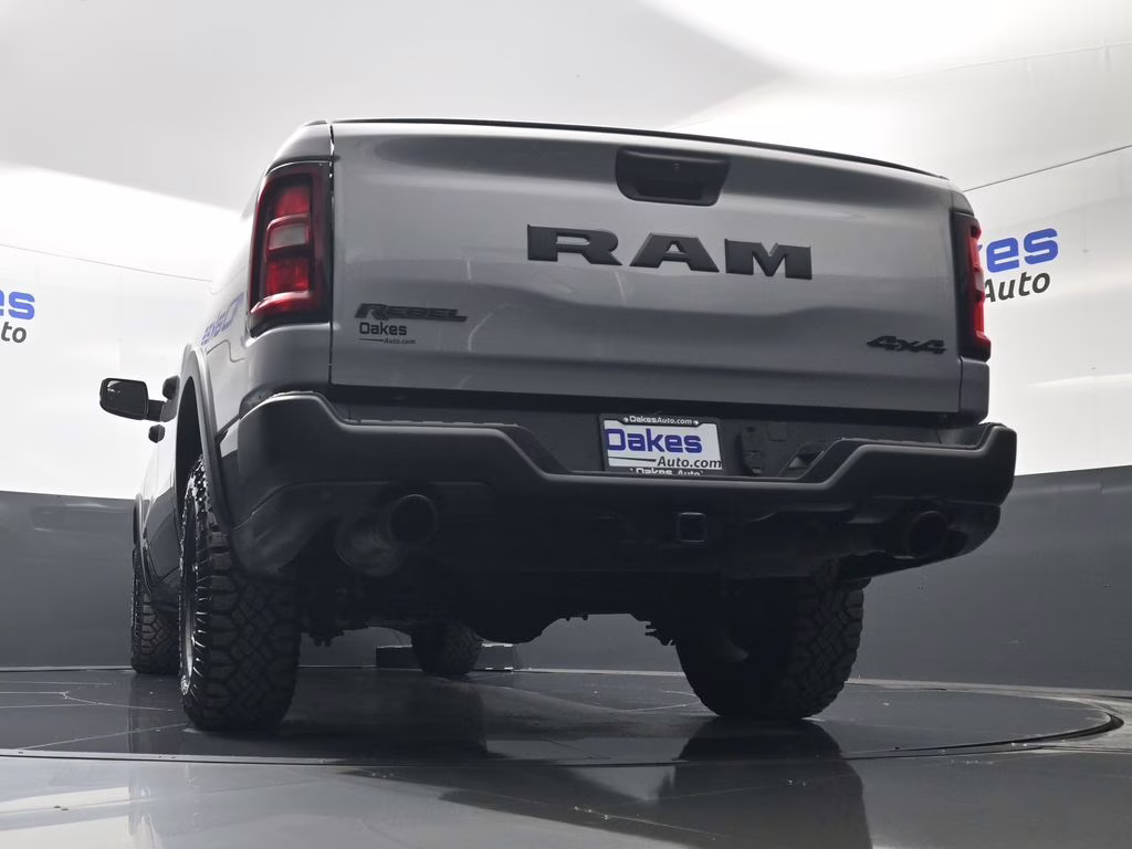 2025 Billet Silver Metallic Clearcoat Ram 1500 Rebel 4X4 Truck