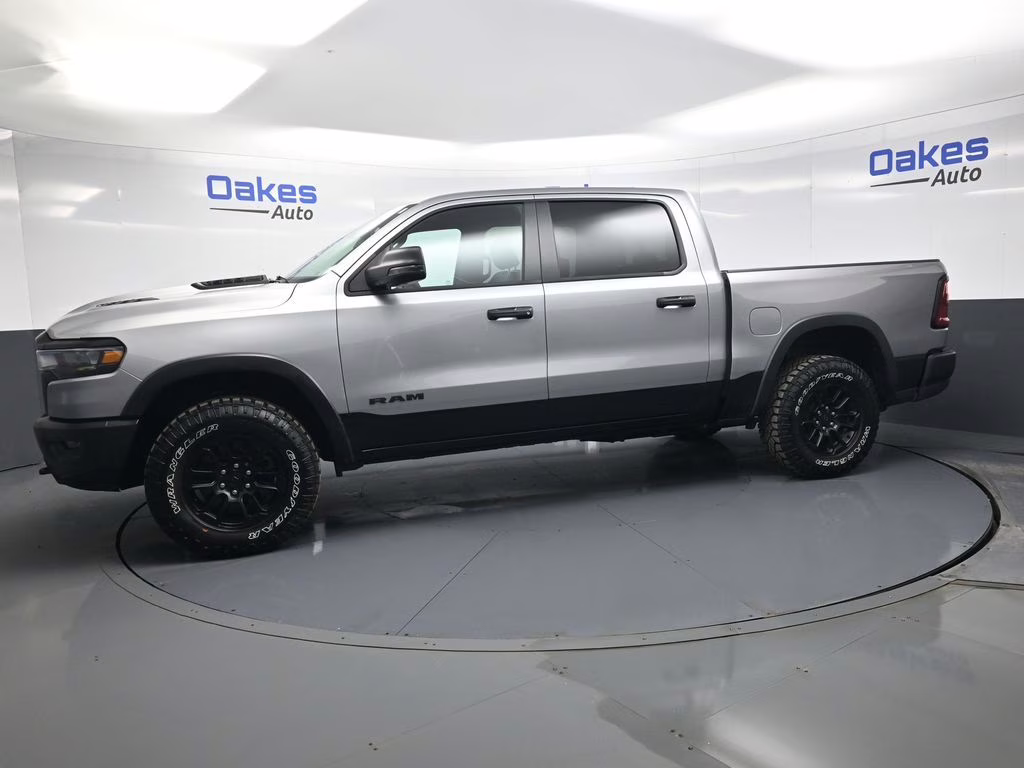 2025 Billet Silver Metallic Clearcoat Ram 1500 Rebel 4X4 Truck