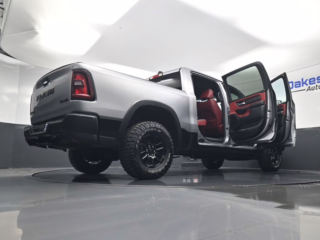 2025 Billet Silver Metallic Clearcoat Ram 1500 Rebel 4X4 Truck