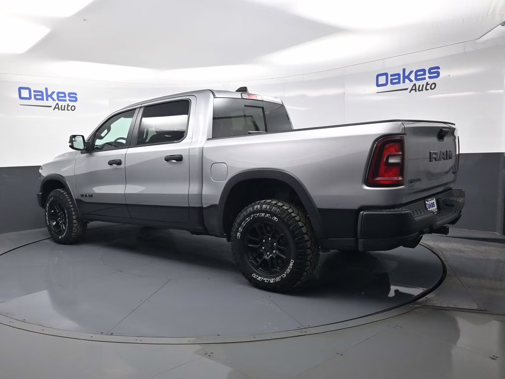 2025 Billet Silver Metallic Clearcoat Ram 1500 Rebel 4X4 Truck