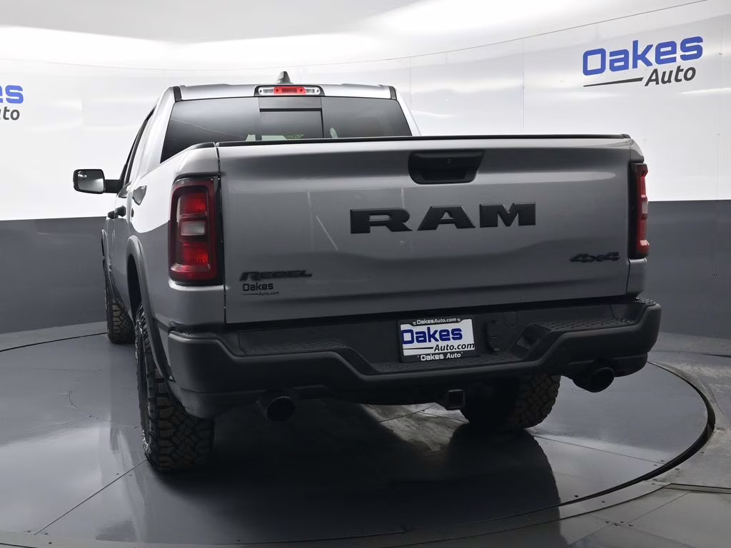 2025 Billet Silver Metallic Clearcoat Ram 1500 Rebel 4X4 Truck