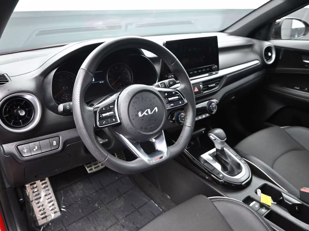 2024 Currant Red Kia Forte GT-Line FWD Sedan