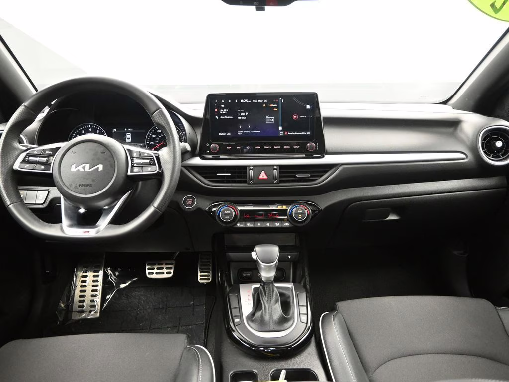 2024 Currant Red Kia Forte GT-Line FWD Sedan