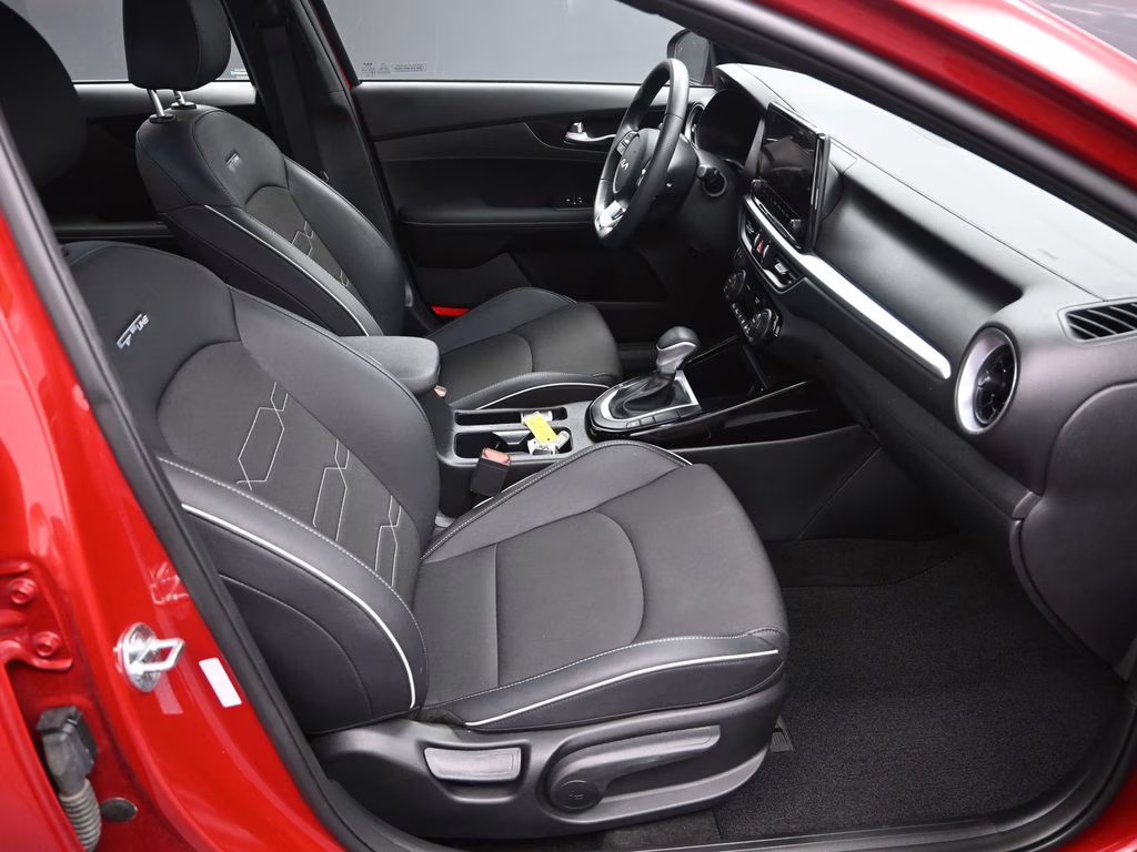 2024 Currant Red Kia Forte GT-Line FWD Sedan