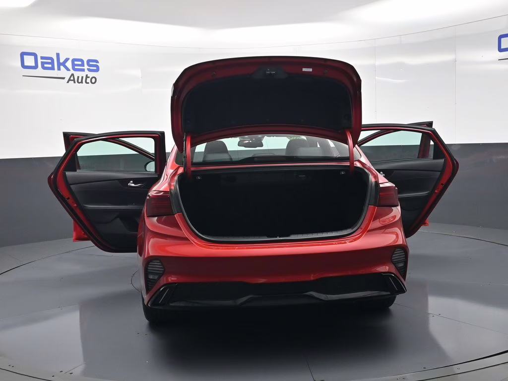 2024 Currant Red Kia Forte GT-Line FWD Sedan