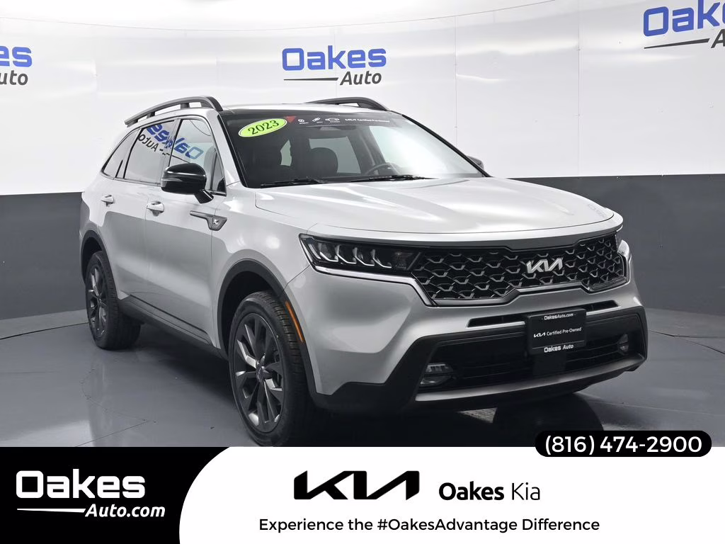 2023 Wolf Gray Kia Sorento X-Line EX AWD SUV