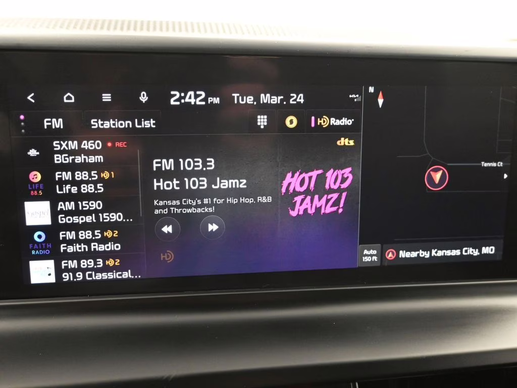 2024 Dark Ocean Blue Kia Seltos EX AWD SUV