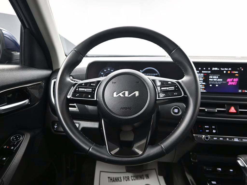 2024 Dark Ocean Blue Kia Seltos EX AWD SUV