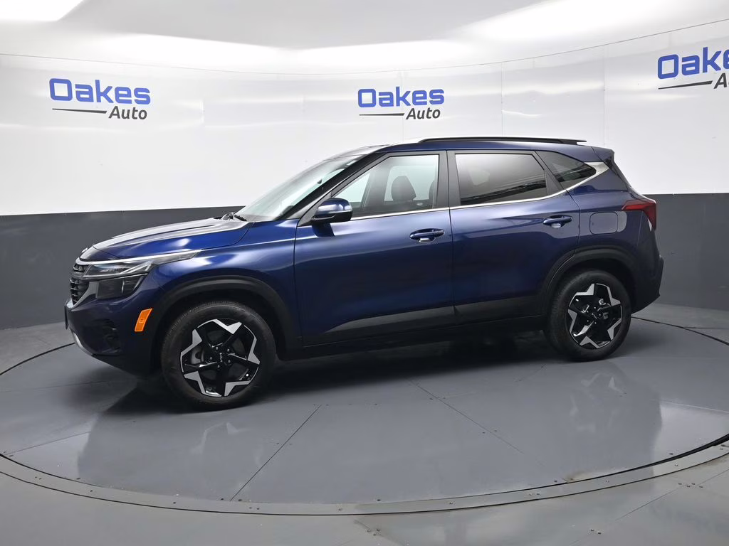 2024 Dark Ocean Blue Kia Seltos EX AWD SUV