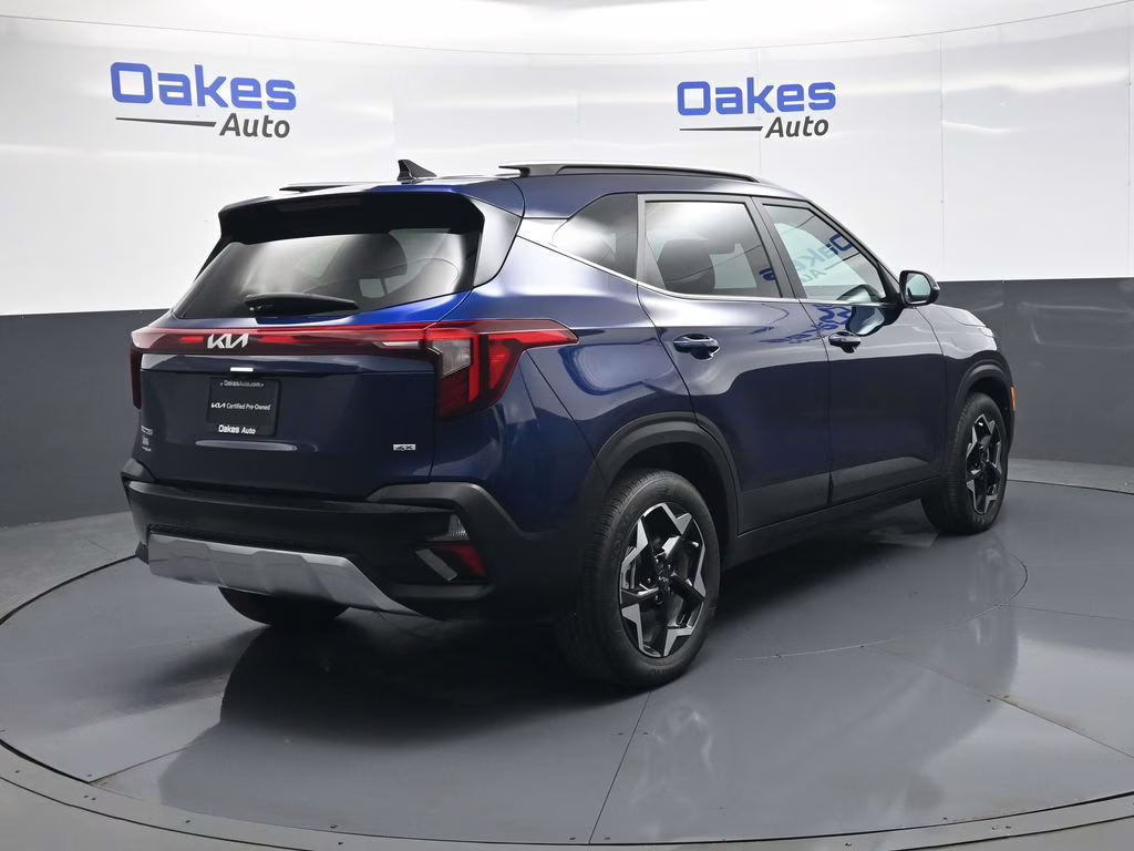 2024 Dark Ocean Blue Kia Seltos EX AWD SUV