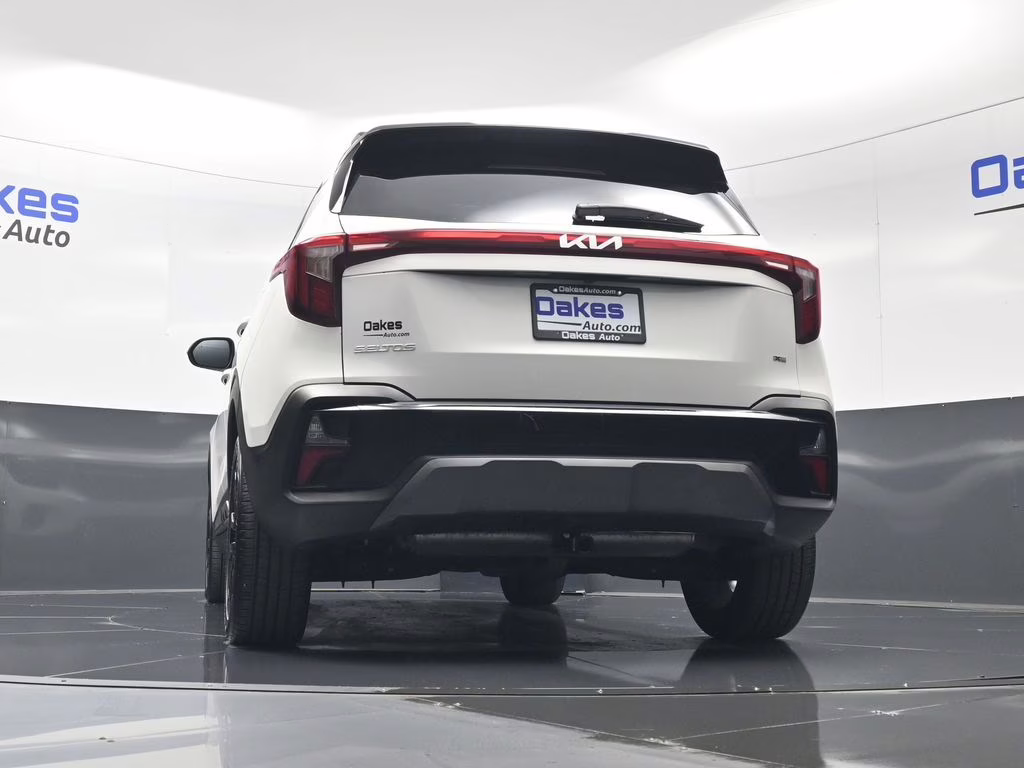 2024 Clear White/Black Roof Kia Seltos X-Line AWD SUV