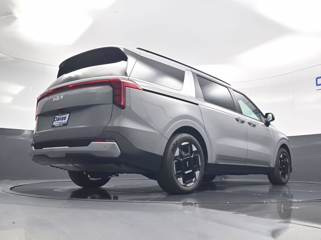 2026 Ceramic Silver Kia Carnival EX FWD Van