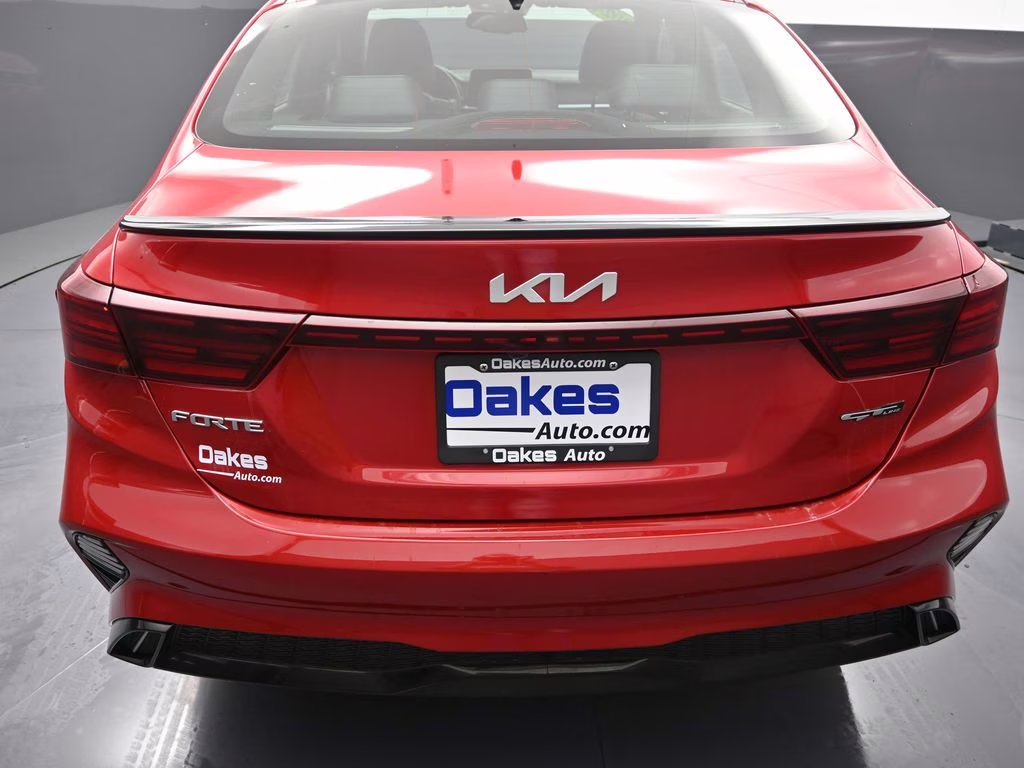 2024 Currant Red Kia Forte GT-Line FWD Sedan