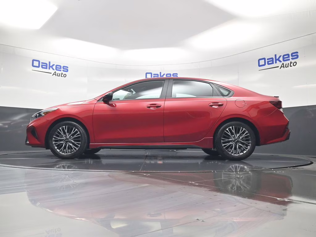 2024 Currant Red Kia Forte GT-Line FWD Sedan